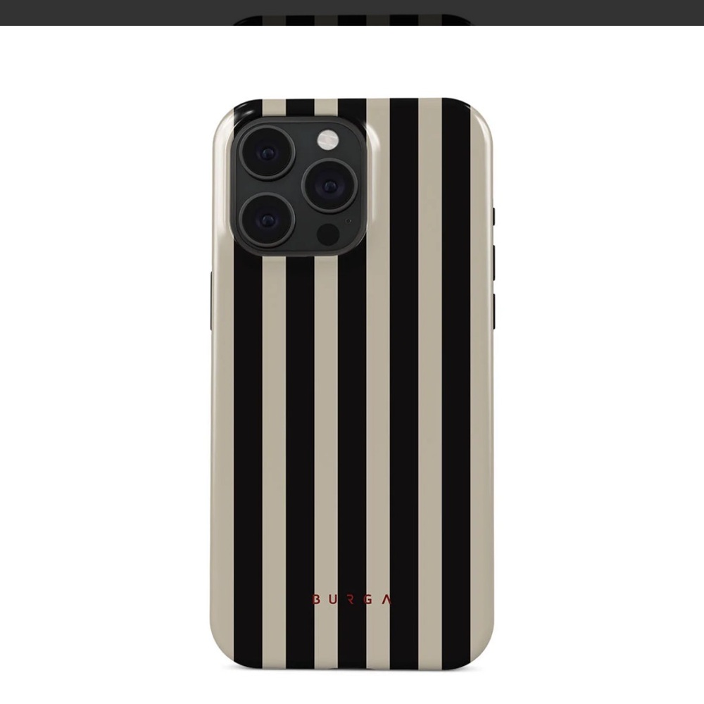 BURGA Prophecy Case (Black and White Striped)